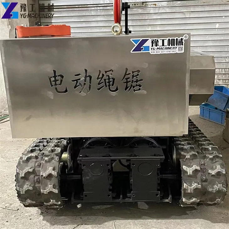 Electric-Crawler-Wire-Saw-Machine